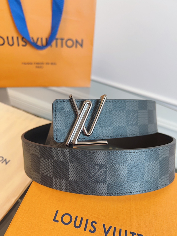 ルイヴィトンベルト角部分ディテール